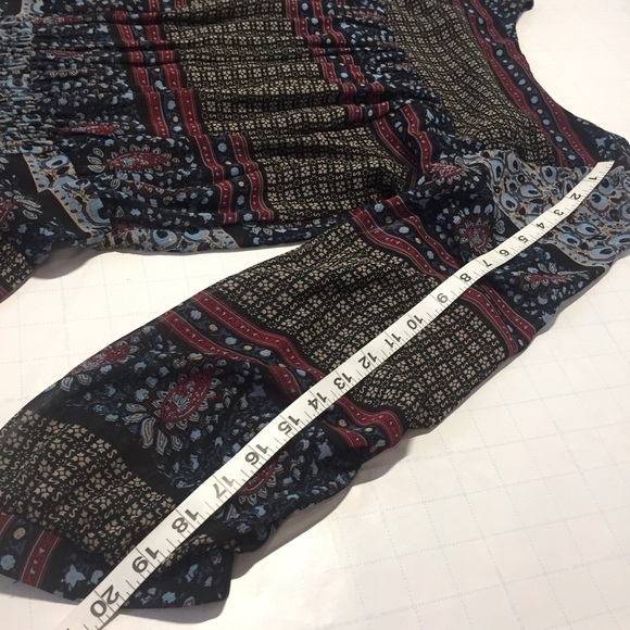 Boho print square neck mini dress - Picture 8 of 8